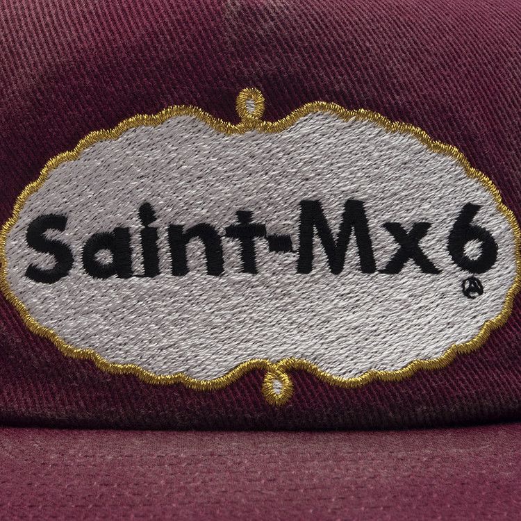 SAINT Mxxxxxx Eat Me Hat 'Burgundy'