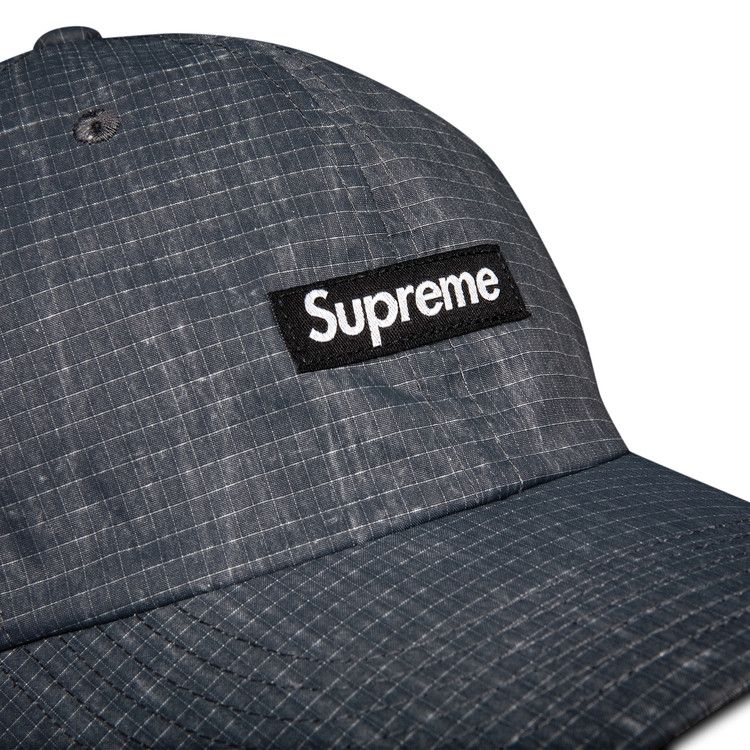 Supreme Faded Ripstop 6-Panel 'Black'