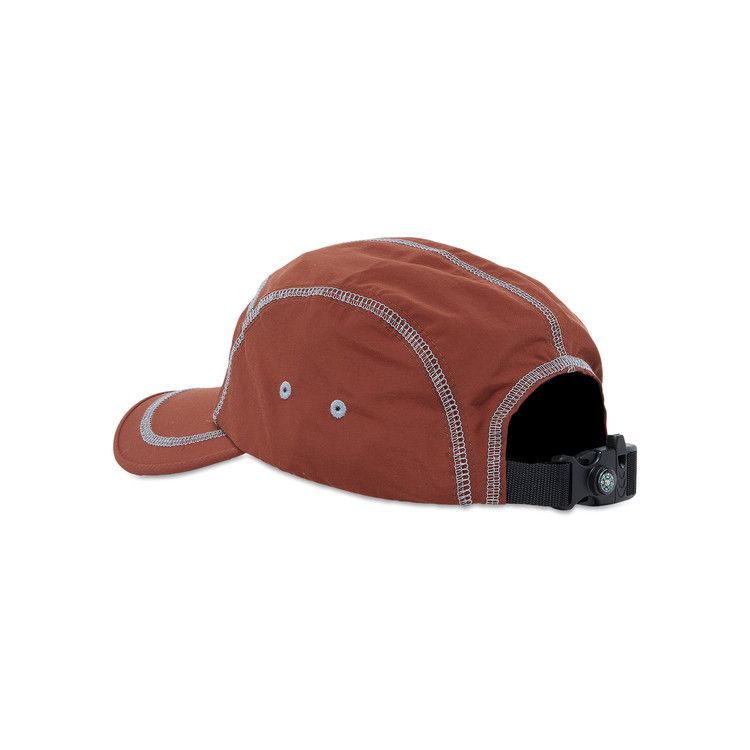 Supreme Reflective Stitch Camp Cap 'Brown'