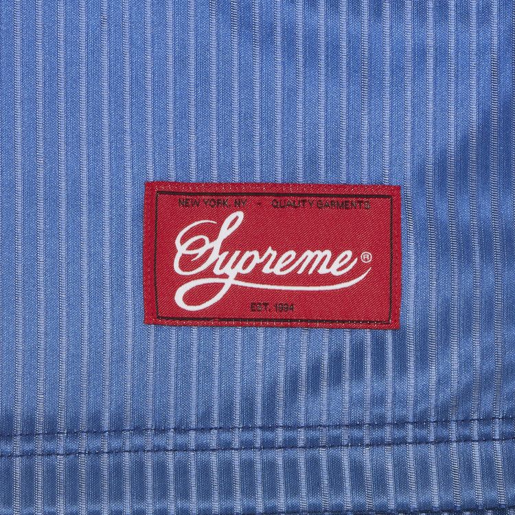 Supreme Gradient Mesh Stripe Baggy Short 'Royal Blue'