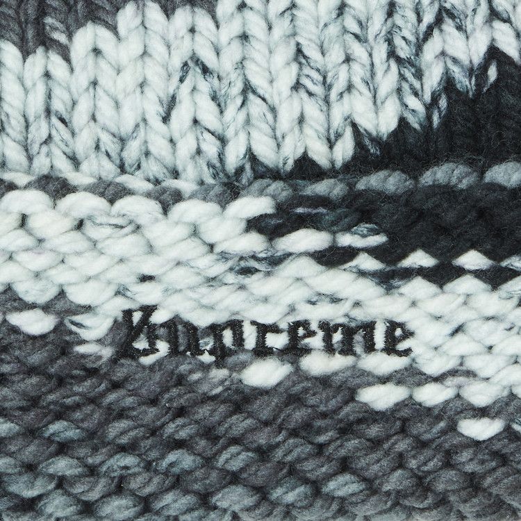 Supreme Gradient Spacedye Beanie 'Black'