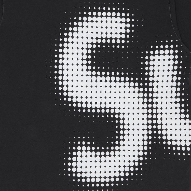 Supreme Halftone Short-Sleeve Top 'Black'