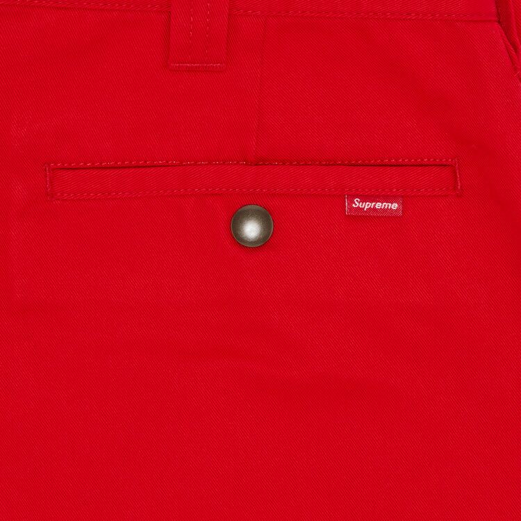 Supreme Work Pant 'Bright Red'