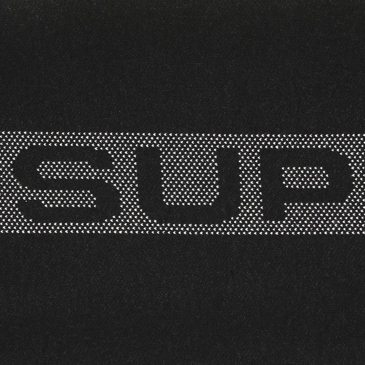 Supreme Jacquard Stripe Sweatpant 'Black'
