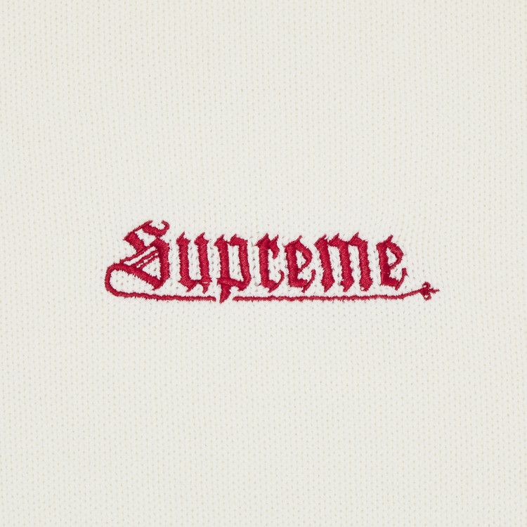 Supreme Old English Sweater 'Ivory'