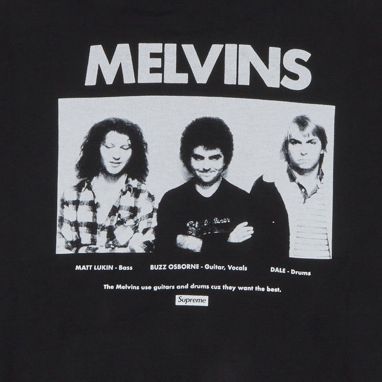 Supreme x Melvins Hooded Sweatshirt 'Black'