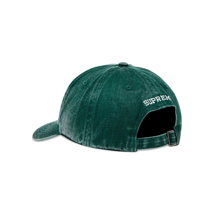 Supreme Pigment Coated S Logo 6 Panel 'Dark Green'