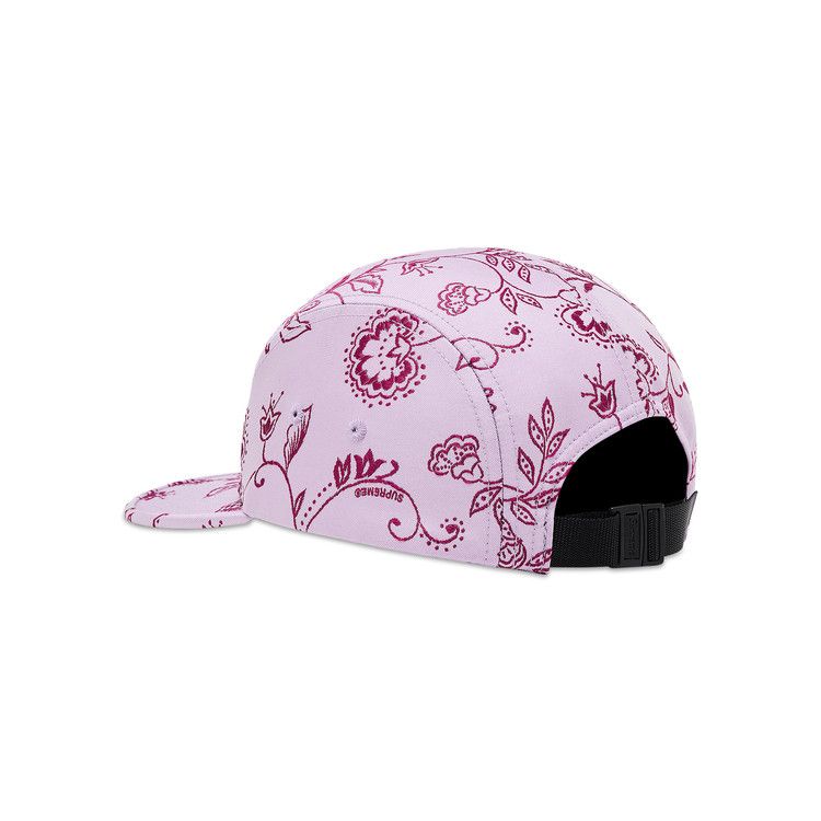 Supreme Floral Jacquard Camp Cap 'Lavender'
