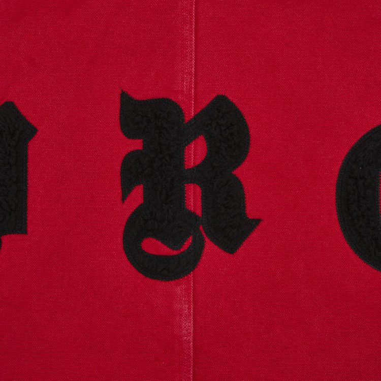 Supreme Old English Canvas Work Jacket 'Red'