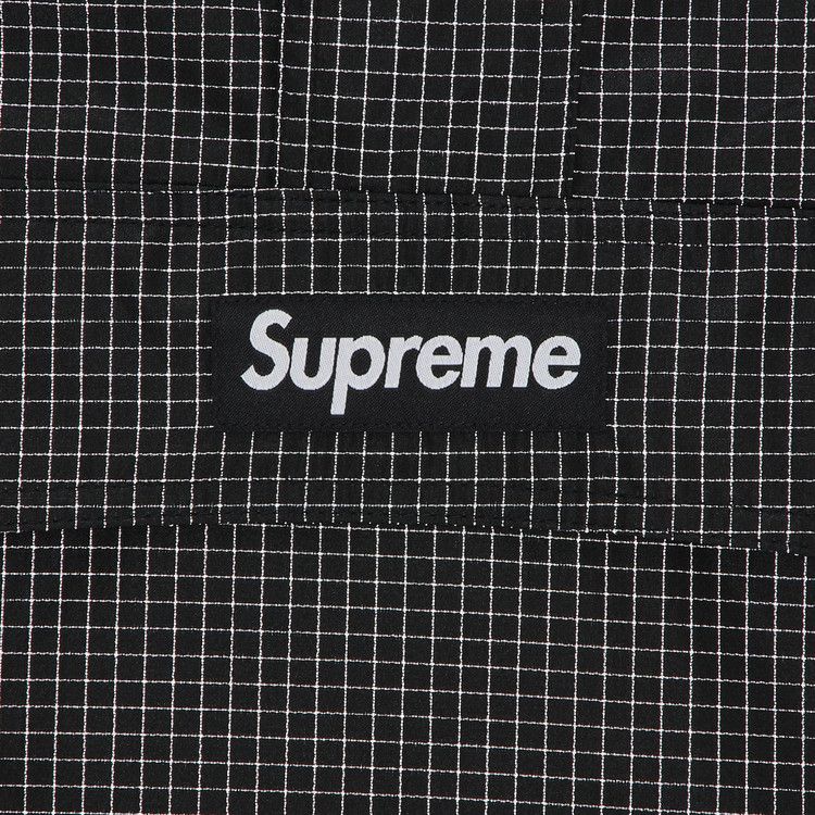 Supreme Reflective Ripstop Anorak 'Black'