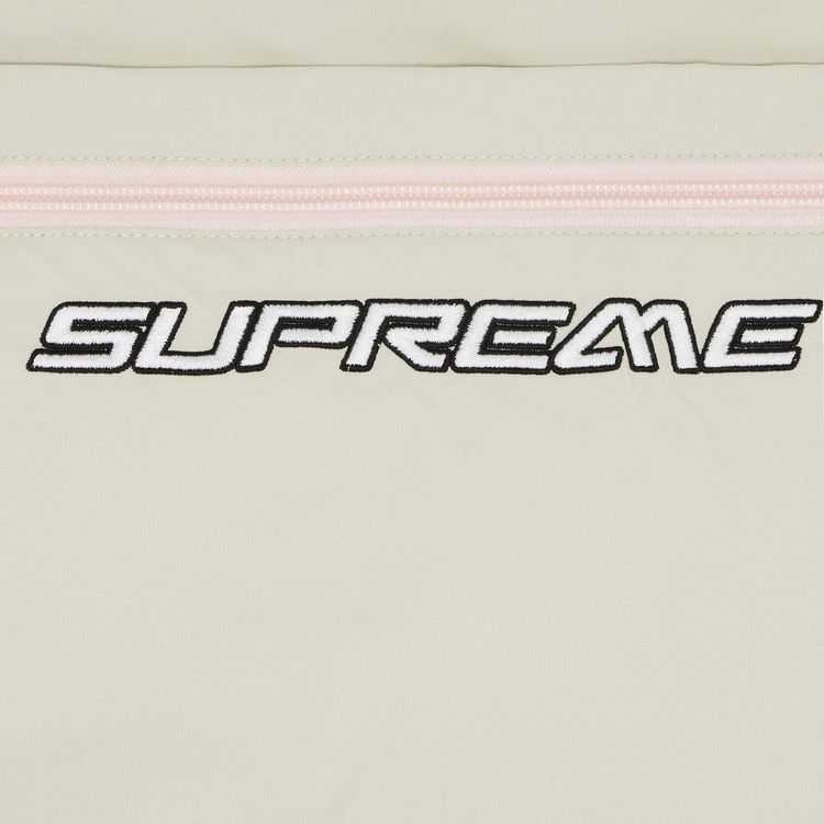 Supreme Contrast Zip Warm Up Pant 'Tan'