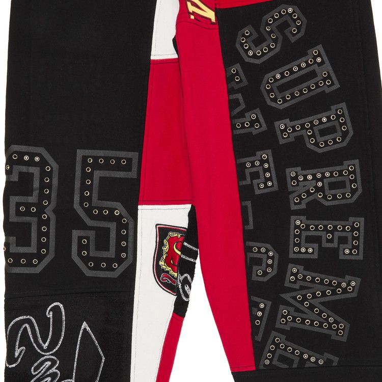 Supreme Patchwork Sweatpant 'Black'
