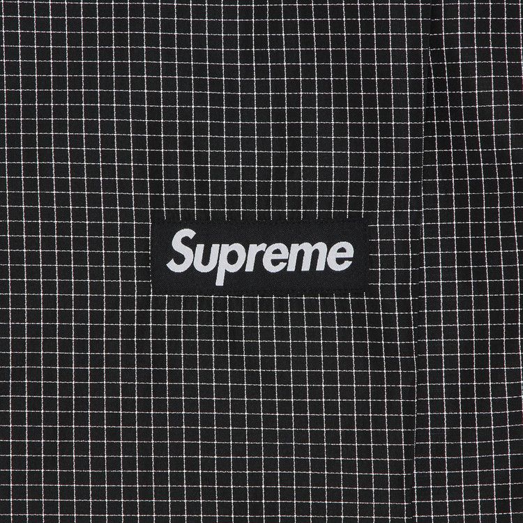 Supreme Reflective Ripstop Track Pant 'Black'