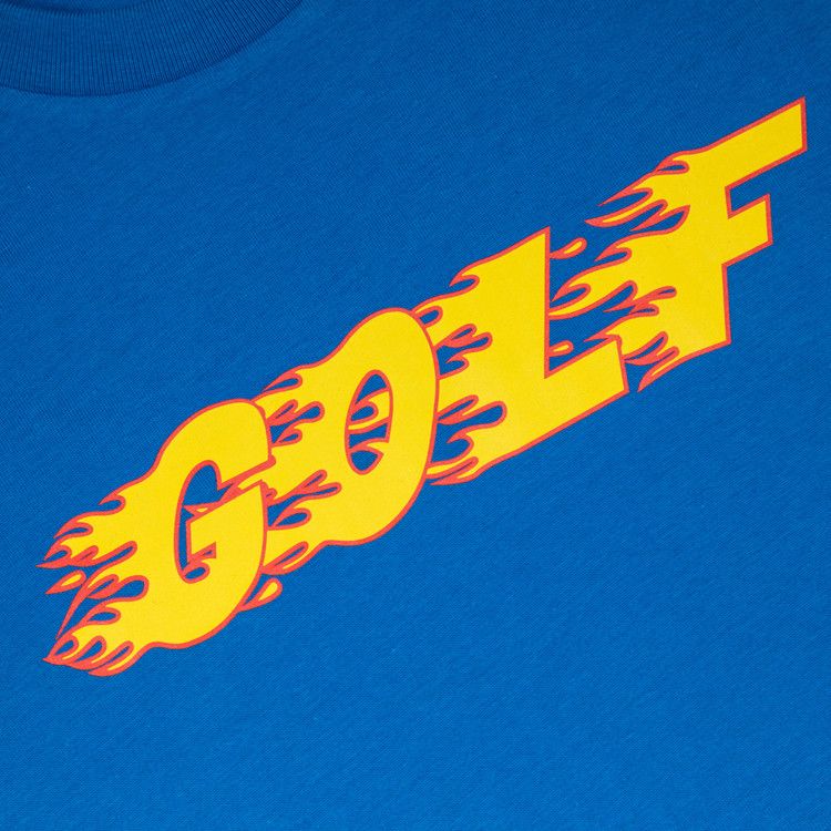 GOLF WANG Inferno Logo Tee 'Blue'