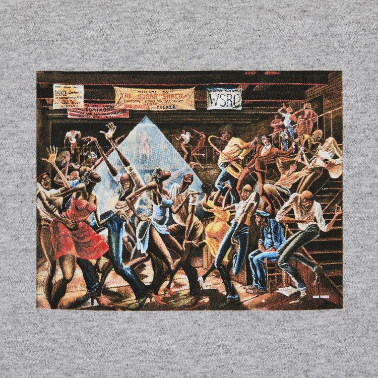 Supreme x Ernie Barnes Tee 'Heather Grey'