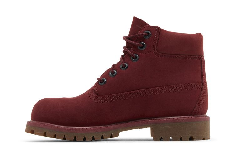 Timberland 6 Inch Premium Little Kids 'Burgundy'