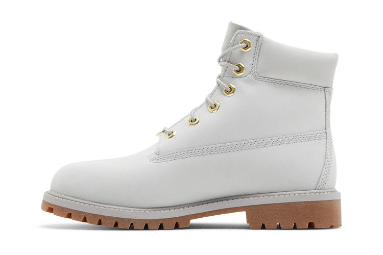 Timberland 6 Inch Premium Boot Junior 'Light Grey Gum'
