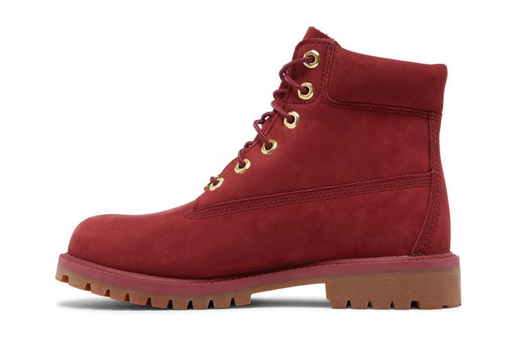 Timberland 6 Inch Premium Junior 'Burgundy'