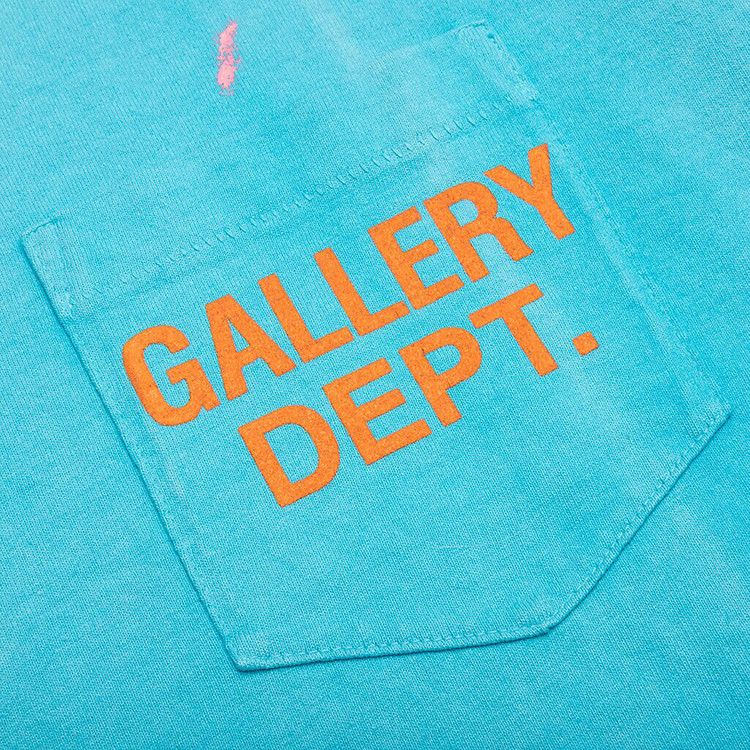 Gallery Dept. Vintage Logo Painted Tee 'Turquoise'