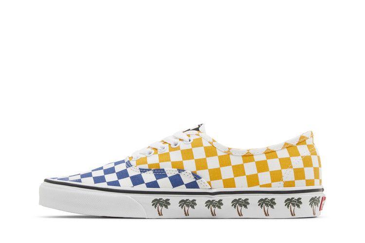 Vans Authentic 'Sidewall Palm Tree Checkerboard'