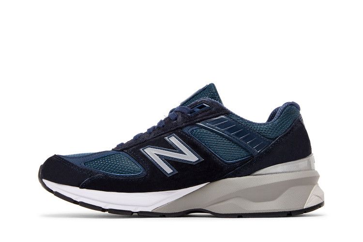 New Balance Wmns 990v5 Made in USA 'Navy Silver'