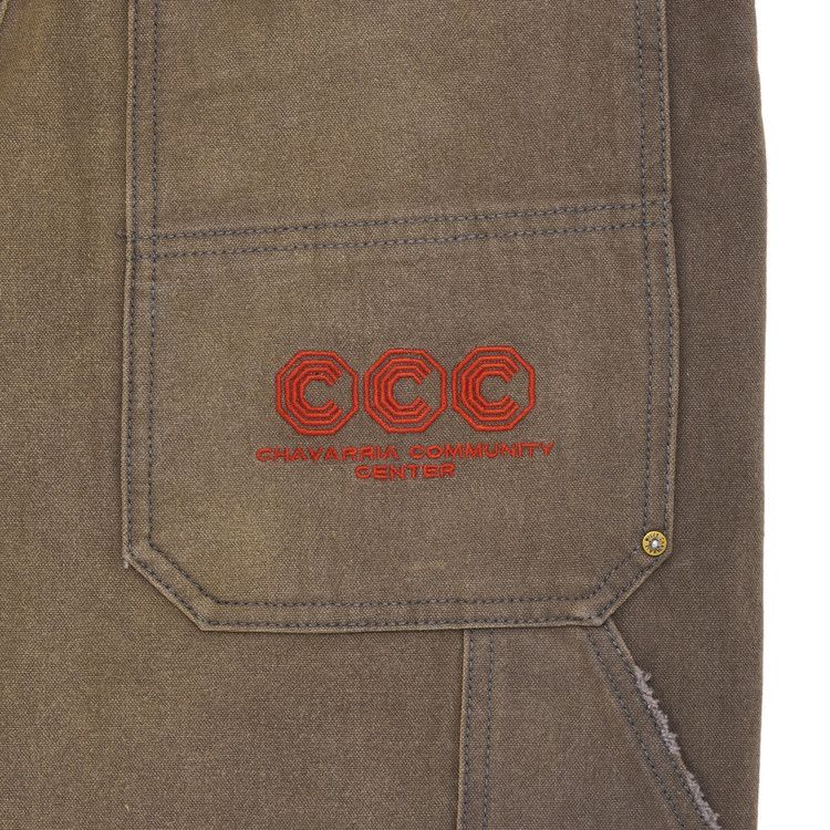 Willy Chavarria Stockton Double Knee Pant 'Concrete'