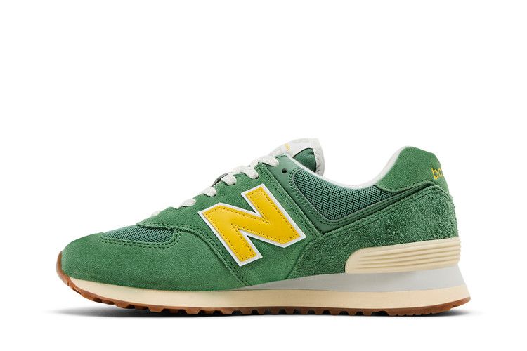 New Balance Wmns 574 'Mallard Green Yellow'