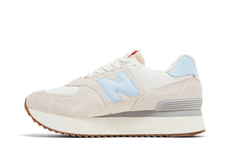 New Balance Wmns 574+ 'Moonbeam Light Chrome Blue'