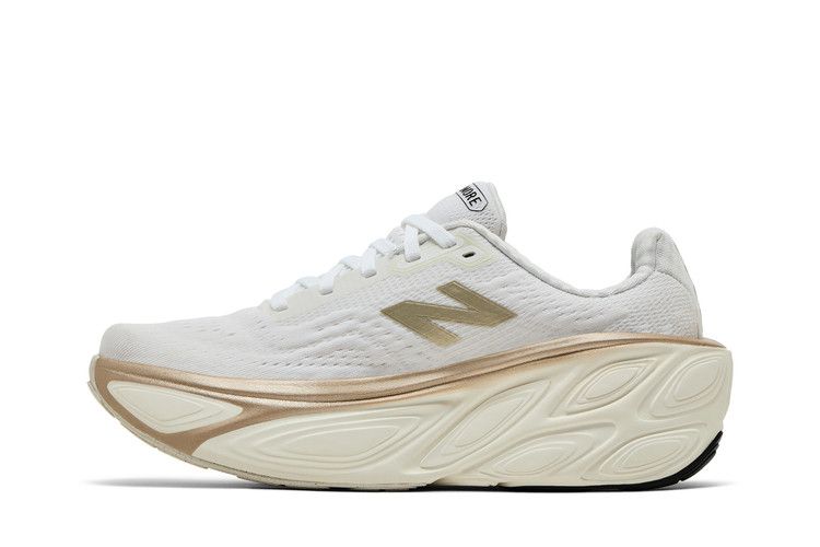 New Balance Wmns Fresh Foam X More v5 'Sea Salt Light Gold Metallic'