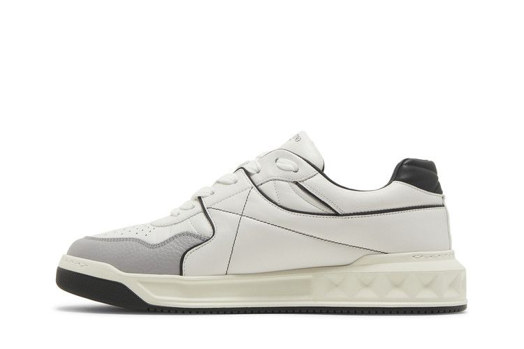 Valentino One Stud Low 'White Black'