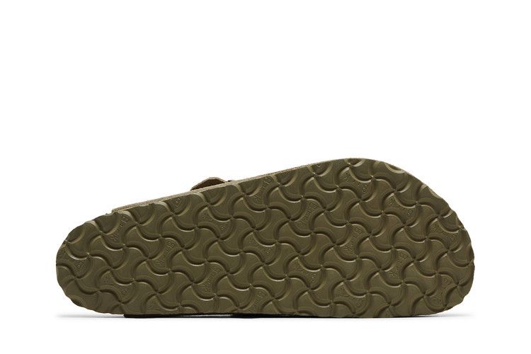 Birkenstock Boston Suede Leather 'Faded Khaki'