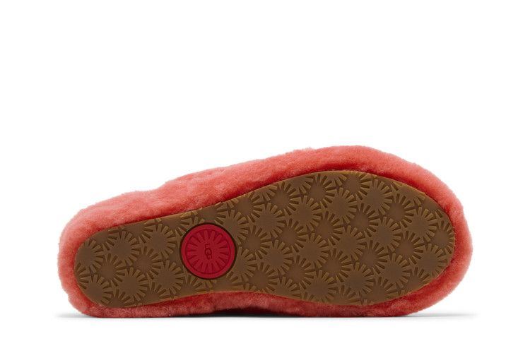 UGG Wmns Fluff Yeah Slide 'Red Currant'