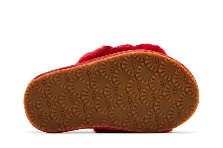 UGG Fluff Yeah Slide Toddler 'Ribbon Red'