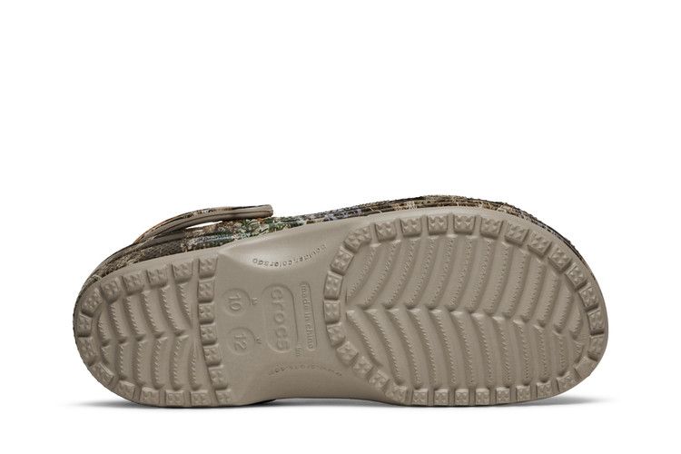 thisisneverthat x Realtree x Crocs Classic Clog 'Edge Camo - Walnut'