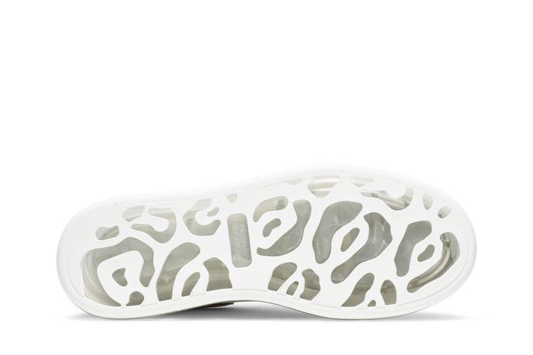 Alexander McQueen Wmns Oversized Sneaker 'Clear Sole - White Gold'