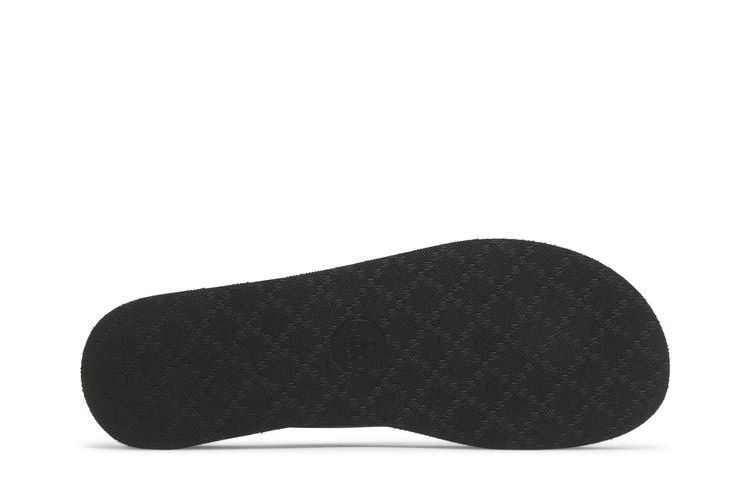 Gucci Wmns Chevron Thong Sandal 'Black'