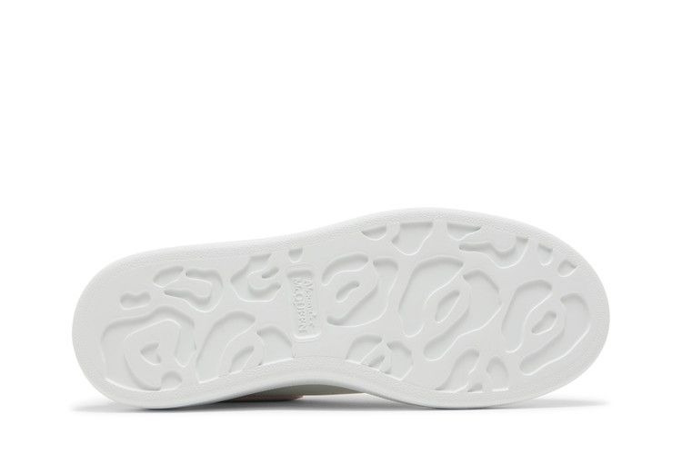 Alexander McQueen Wmns Oversized Sneaker 'Double Heel Tab - White Pastel Pink'