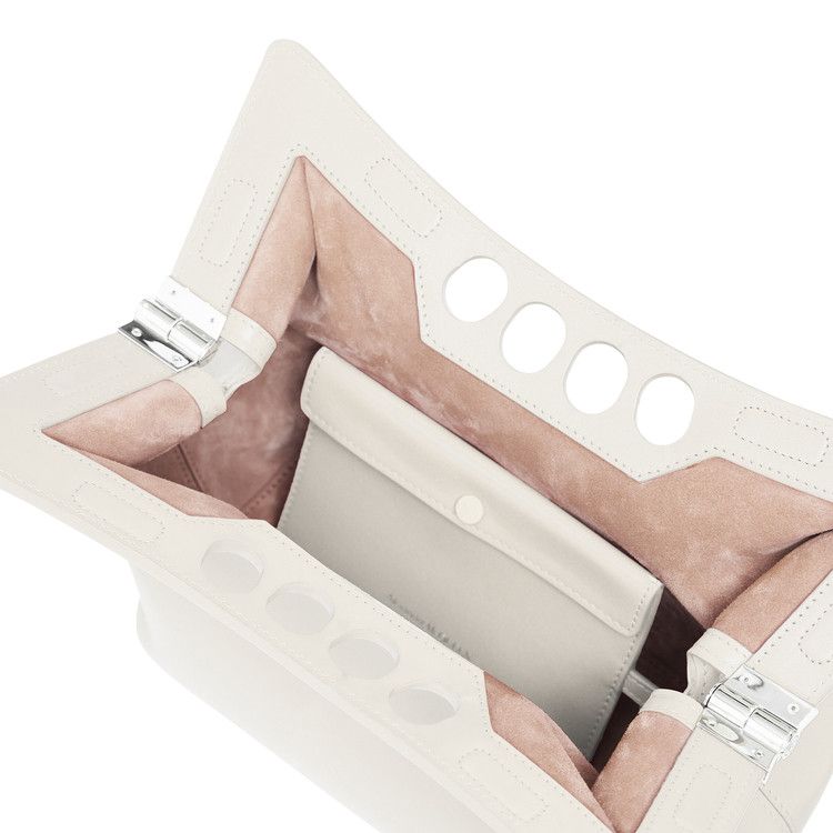 Alexander McQueen The Small Peak Bag 'Soft Ivory'