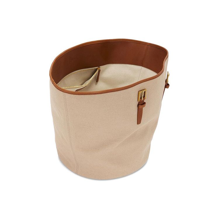 Saint Laurent Lauren Cabas Bag 'Desert Dust/Brick'