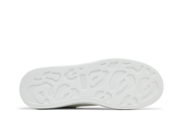 Alexander McQueen Oversized Sneaker 'Dragonfly Print - White Silver'