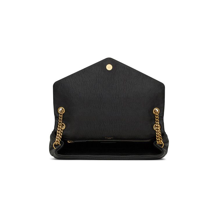 Saint Laurent Large Calypso Chain Bag 'Noir'