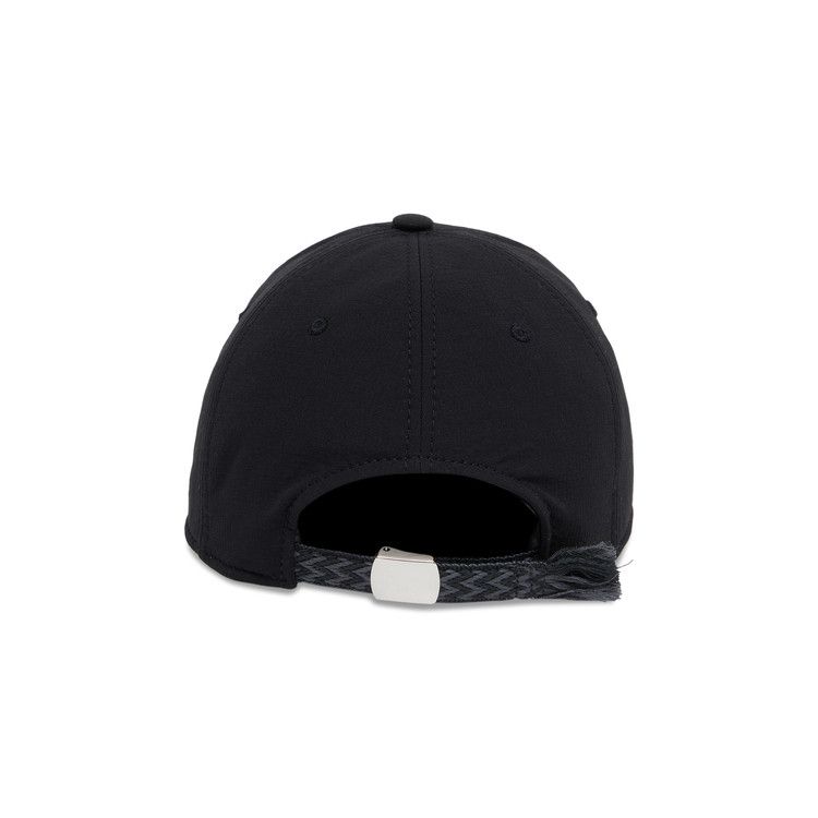 Lanvin Ripstop Baseball Cap 'Black'