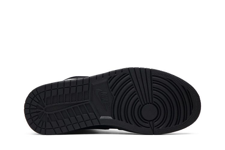 Wmns Air Jordan 1 Mid Patent SE 'Triple Black'