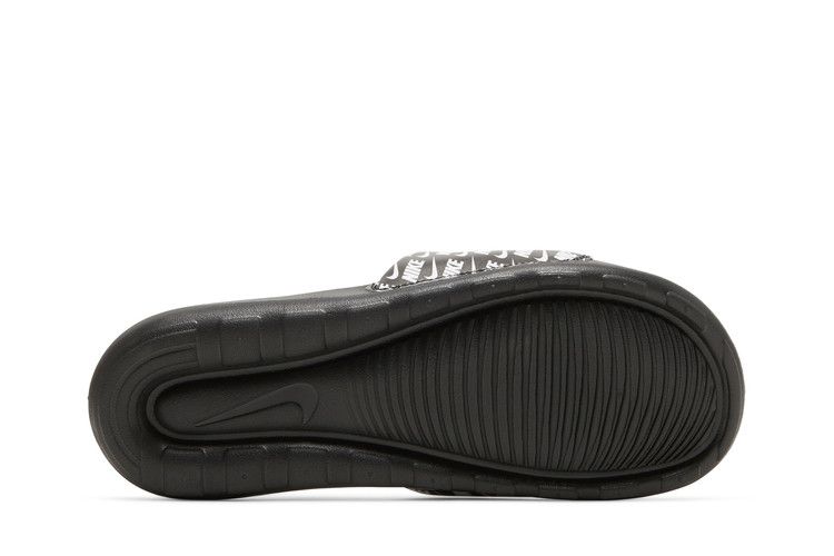 Nike Victori One Slide Print 'Repeat Logo - Black'