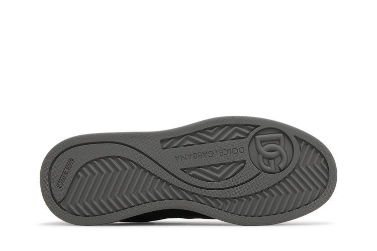 Dolce & Gabbana New Roma Low 'Allover Jacquard Logo - Black'