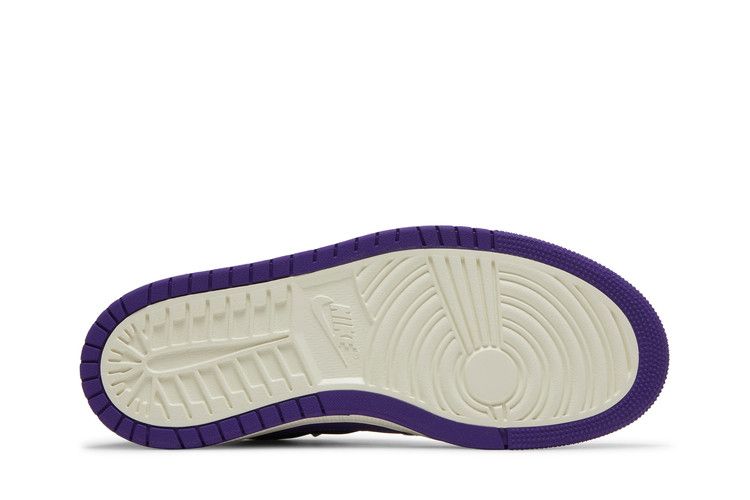 Wmns Air Jordan 1 Zoom Comfort 'Court Purple Patent'