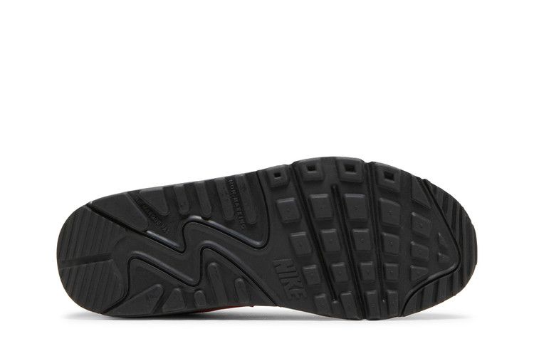 Nike Air Max 90 FP GS 'Black Laser Crimson'