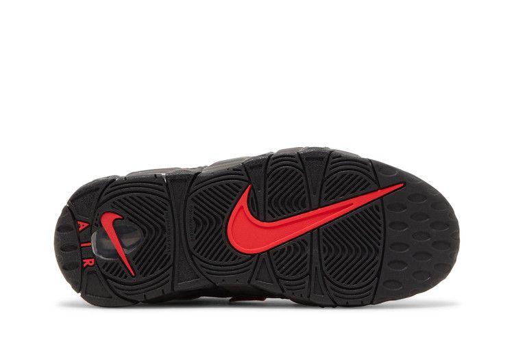 Nike Air More Uptempo GS 'Medium Ash Siren Red White'