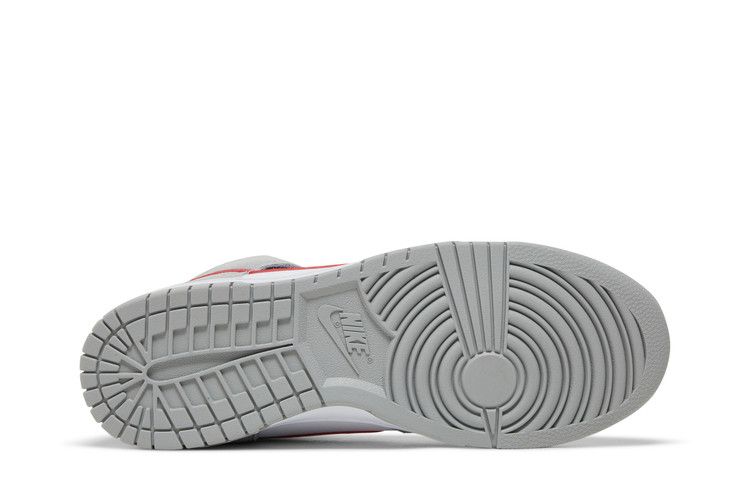 Nike Dunk High SE 'Athletic Club - Light Smoke Grey Gym Red'