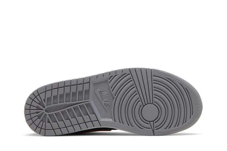 Wmns Air Jordan 1 Low SE 'Split - Gym Red Cement Grey'